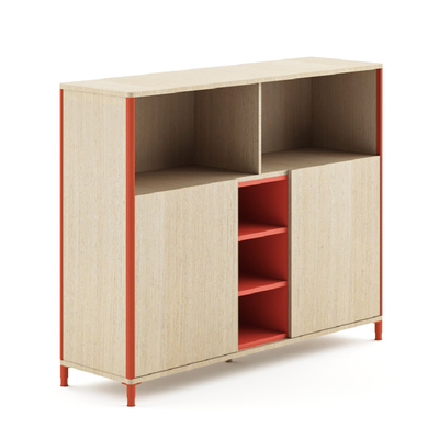 Beli FLEX Multifungsi Desain Kantor Credenza Storage Cabinet Dengan File Drawers online manufacture
