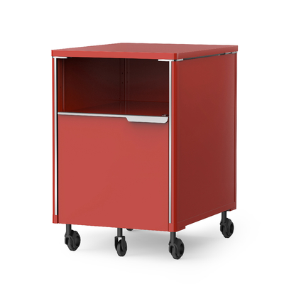 Beli FLEX RAL Warna Lemari File Pedestal Logam, Lemari Penyimpanan Kantor Dengan Roda online manufacture