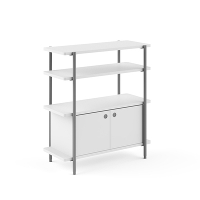 Beli FLEX Kayu Kantor Storage Cabinet Multi-Layer Clear Division Struktur Ringan online manufacture