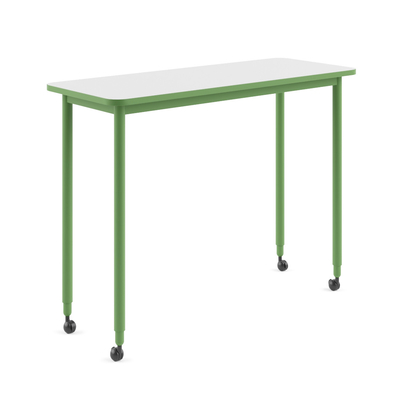 Beli FLEX Kantor persegi panjang Meja modular serbaguna dengan casters untuk mudah reposisi online manufacture
