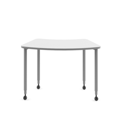 Beli FLEX Meja Konferensi Modular berbentuk busur melingkar Dengan Desain Kontemporer Casters online manufacture