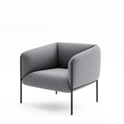 Beli Desain Minimalis Modern Sofa Kantor Single Lounge Kursi 425mm Tinggi Untuk Ruang Kecil online manufacture