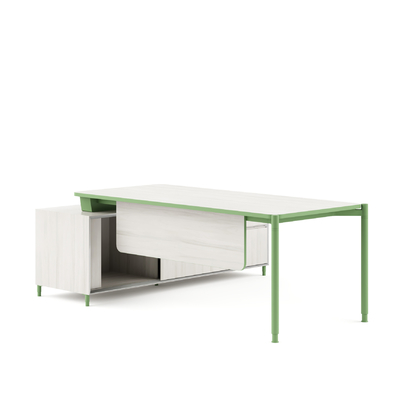 Beli FLEX Desain elegan dan modern Meja Kantor Eksekutif Meja Manajer Kantor Fungsi online manufacture