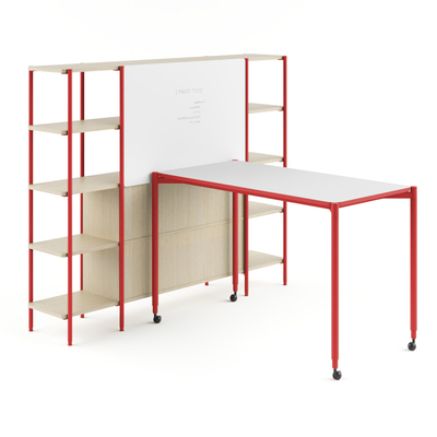 Beli FLEX Modern Furnitur Kantor Kolaboratif Meja Pulau Tengah Dengan Pad Penulisan online manufacture