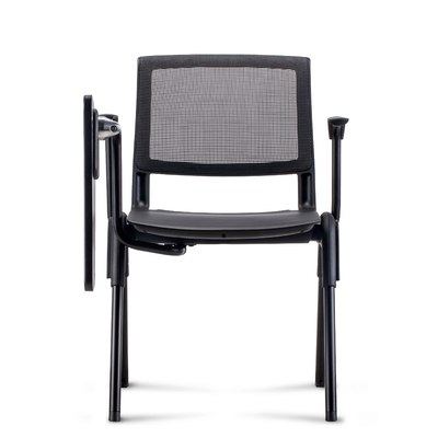 Beli Kursi Kantor Mesh Ergonomis, Kursi Ruang Konferensi Mesh Dengan Tablet Penulisan Lipat online manufacture