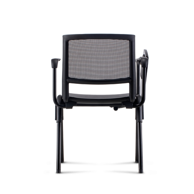 Beli Menumpuk Ergonomic Mesh Back Office kursi tamu Untuk ruang pertemuan ruang tunggu online manufacture